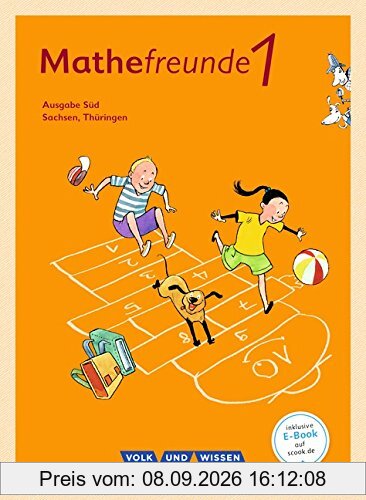 Mathefreunde - Süd - Neubearbeitung 2015: 1. Schuljahr - Schülerbuch mit Kartonbeilagen