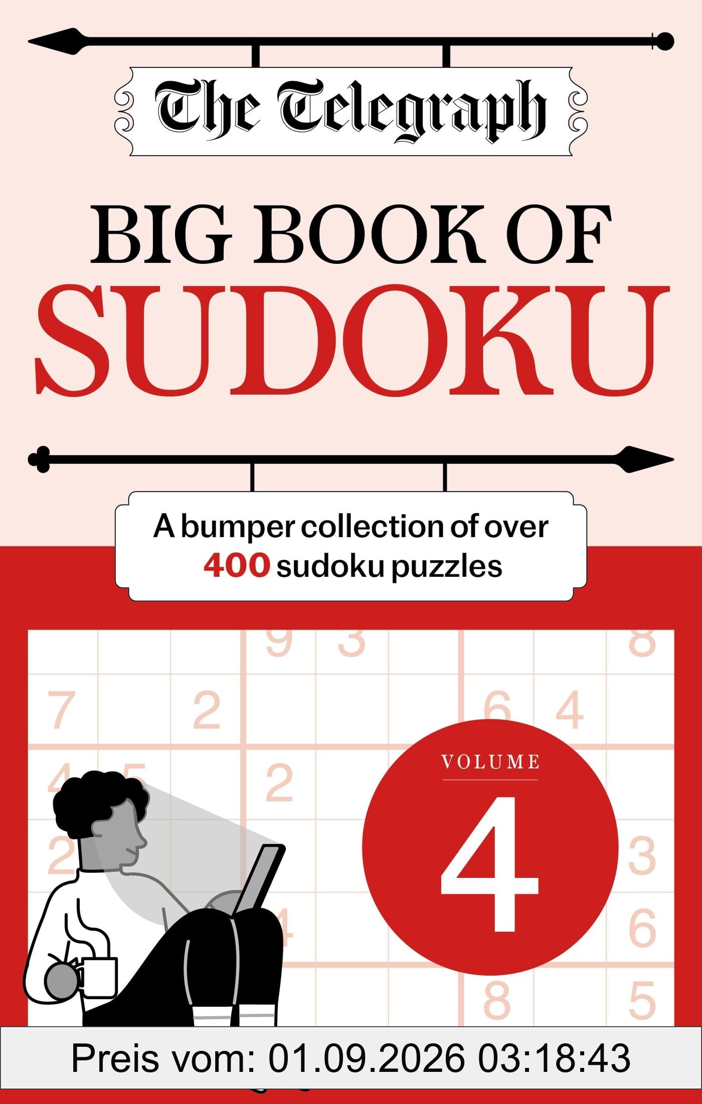 The Telegraph Big Book of Sudoku 4 (The Telegraph Puzzle Books)