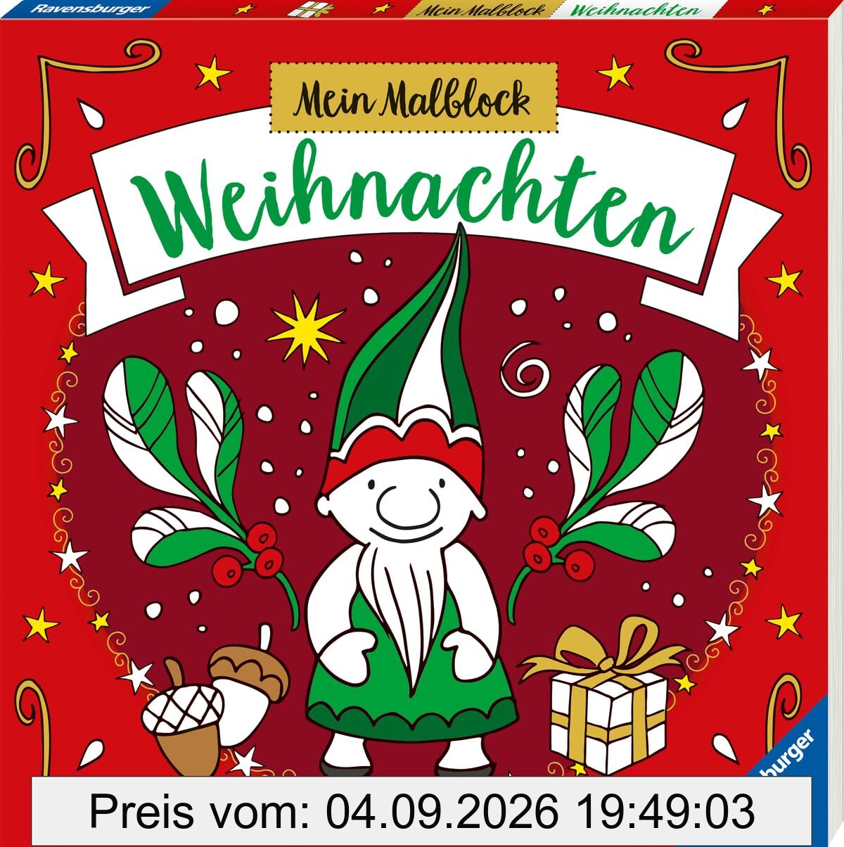 Mein Malblock Weihnachten