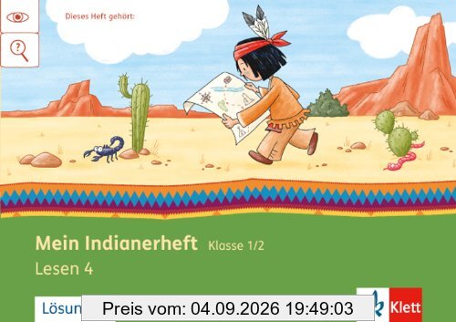 Mein Indianerheft / Lesen 4: Klasse 1/2