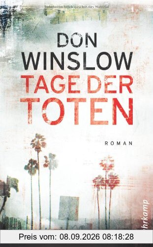 Tage der Toten: Kriminalroman (suhrkamp taschenbuch)