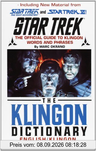 The Klingon Dictionary: English/Klingon, Klingon/English (Star Trek)