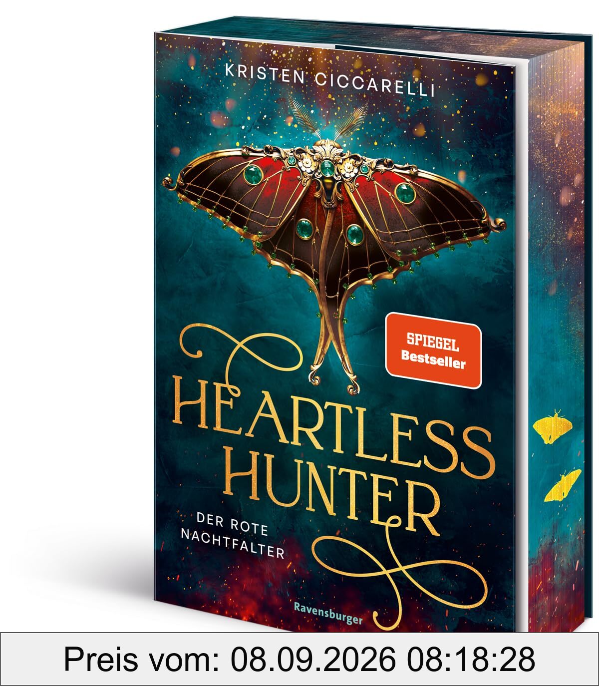 Heartless Hunter. Der rote Nachtfalter, Band 1 (SPIEGEL Bestseller | Knisternde Romantasy | Limitierte Auflage mit Farbschnitt) (Der rote Nachtfalter, 1)