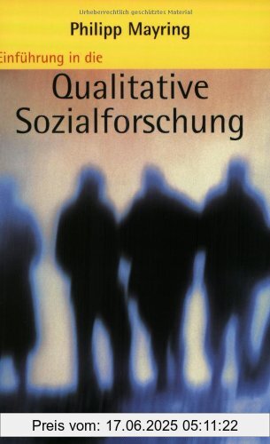 Binding : Taschenbuch, Edition : 5. Aufl., Label : Beltz, Publisher : Beltz, medium : Taschenbuch, numberOfPages : 170, publicationDate : 2002-02-13, authors : Philipp Mayring, languages : german, ISBN : 3407252528
