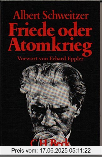 Binding : Taschenbuch, Edition : 3, Label : C.H. Beck Verlag, Publisher : C.H. Beck Verlag, medium : Taschenbuch, numberOfPages : 100, publicationDate : 1984-02-22, authors : Albert Schweitzer, languages : german, ISBN : 3406060412