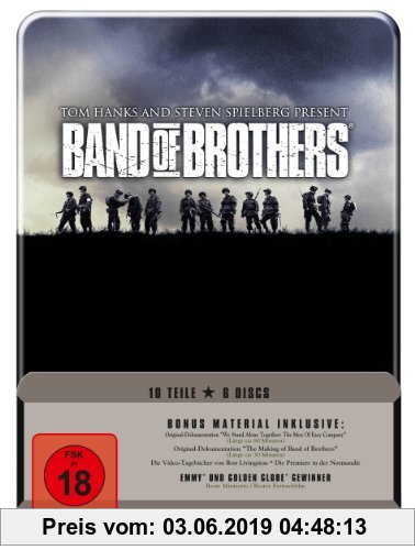Band of Brothers - Wir waren wie Brüder [6 Discs, Steelbook] FSK 18