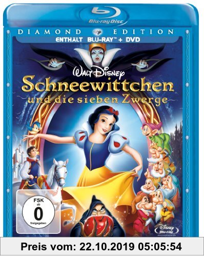 Gebr. - Schneewittchen und die sieben Zwerge (Diamond Edition + DVD) [Blu-ray]