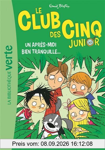Le club des Cinq junior. Vol. 1. Un après-midi bien tranquille...