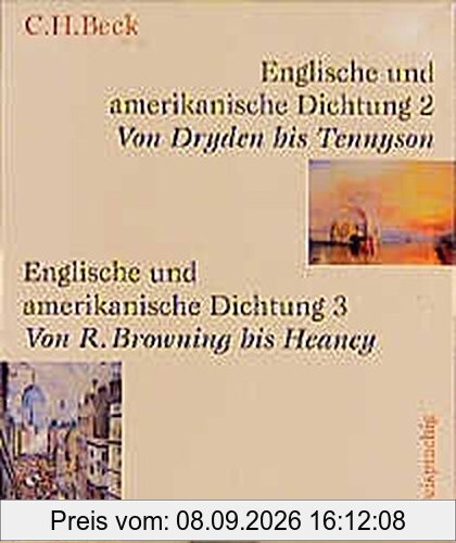 Englische und amerikanische Dichtung Gesamtwerk: in vier Bänden