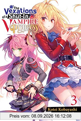 The Vexations of a Shut-In Vampire Princess, Vol. 3 (light novel) (The Vexations of a Shut-in Vampire Princess, 3)