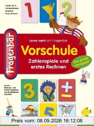 Fragenbär, Vorschule - Zahlenspiele und erstes Rechnen