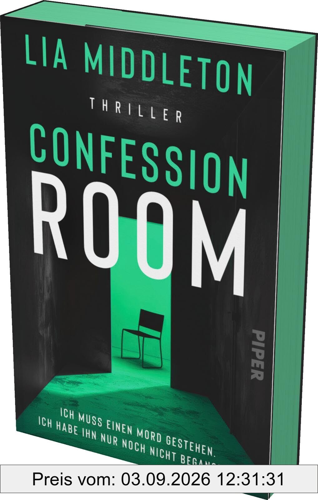 Confession Room: Thriller | Mit limitiertem Farbschnitt | Britischer Bestseller-Thriller für Fans von Claire Douglas und Camilla Way