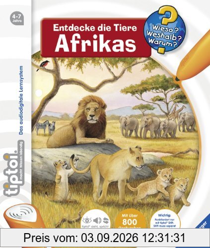 tiptoi® Wieso? Weshalb? Warum? 9: tiptoi® Entdecke die Tiere Afrikas