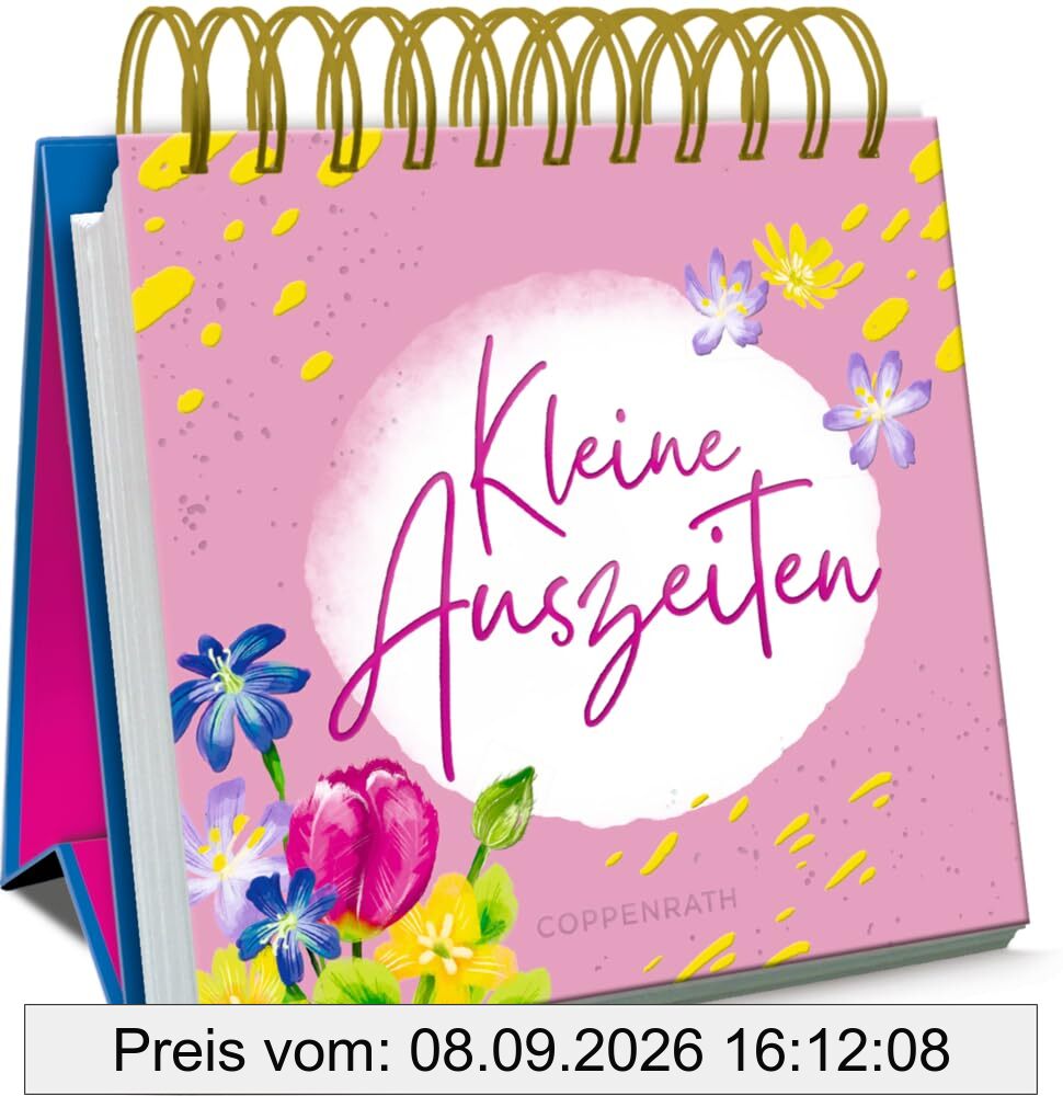 Kleine Auszeiten (Kleines Spiralaufstellbuch)