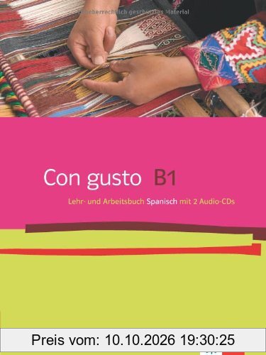 Con gusto / Lehr- und Arbeitsbuch mit 2 Audio-CDs - B1