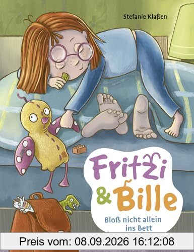 Fritzi und Bille - Bloß nicht allein ins Bett: Interaktives Bilderbuch ab 4 Jahren │ Gute-Nacht-Geschichte für Einschlafrituale und die Abendroutine