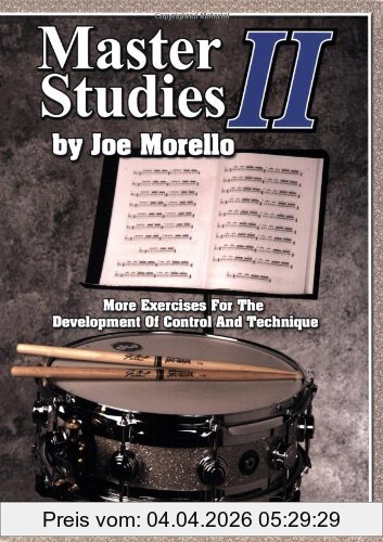 Various Master Studies Ii Drums
