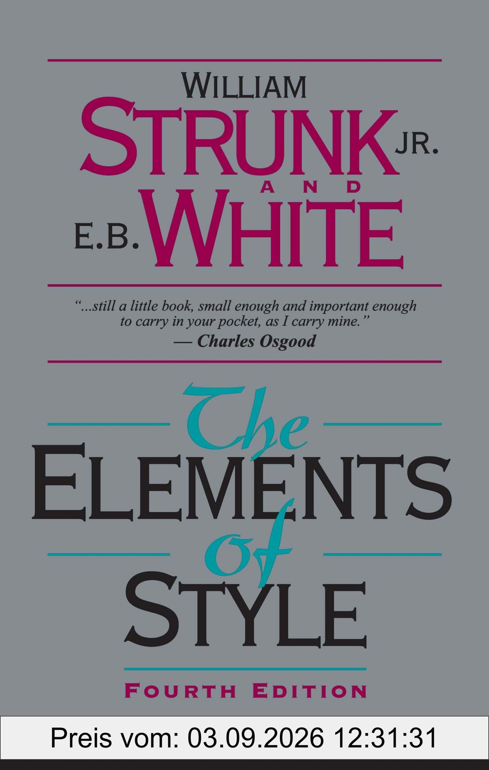 The Elements of Style