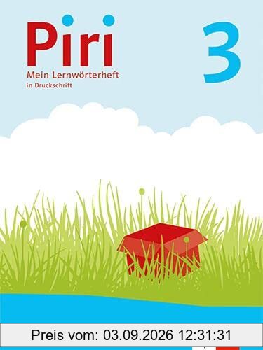Piri 3: Arbeitsheft in Druckschrift Klasse 3 (Piri. Ausgabe ab 2022)