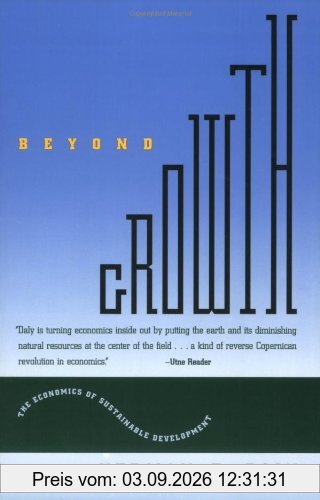 Beyond Growth: The Economics of Sustainable Development