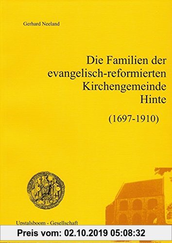 Gebr. - Die Familien der evangelisch-reformierten Kirchengemeinde Hinte 1697-1910 (Ostfrieslands Ortssippenbücher)