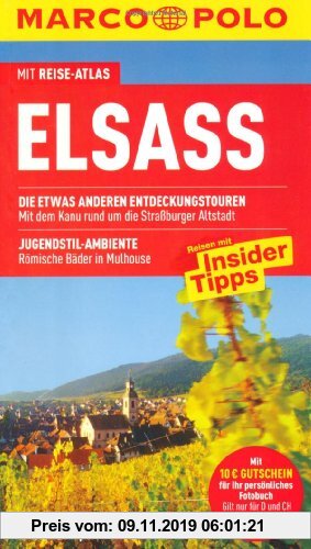 Gebr. - MARCO POLO Reiseführer Elsass: Reisen mit Insider-Tipps. Mit Sprachführer Französisch