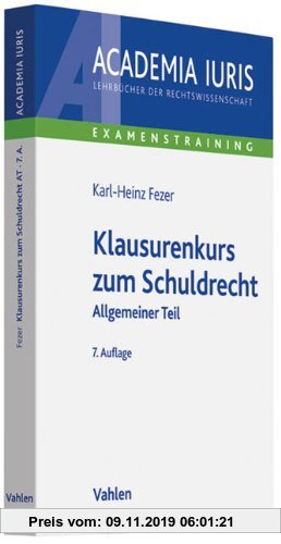 Gebr. - Klausurenkurs zum Schuldrecht - Allgemeiner Teil