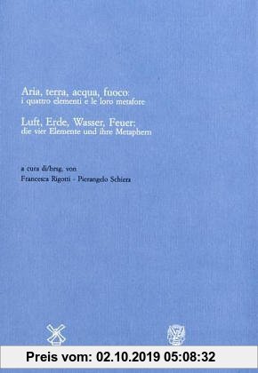 Gebr. - Luft, Erde, Wasser, Feuer: die vier Elemente und ihre Metaphern