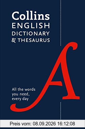Paperback English Dictionary and Thesaurus Essential: All the words you need, every day (Collins Essential)
