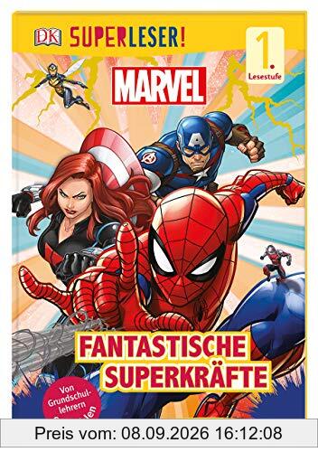 SUPERLESER! MARVEL Fantastische Superkräfte: Sach-Geschichten für Leseanfänger, 1. Lesestufe