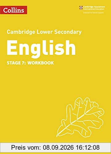 Lower Secondary English Workbook: Stage 7 (Collins Cambridge Lower Secondary English)