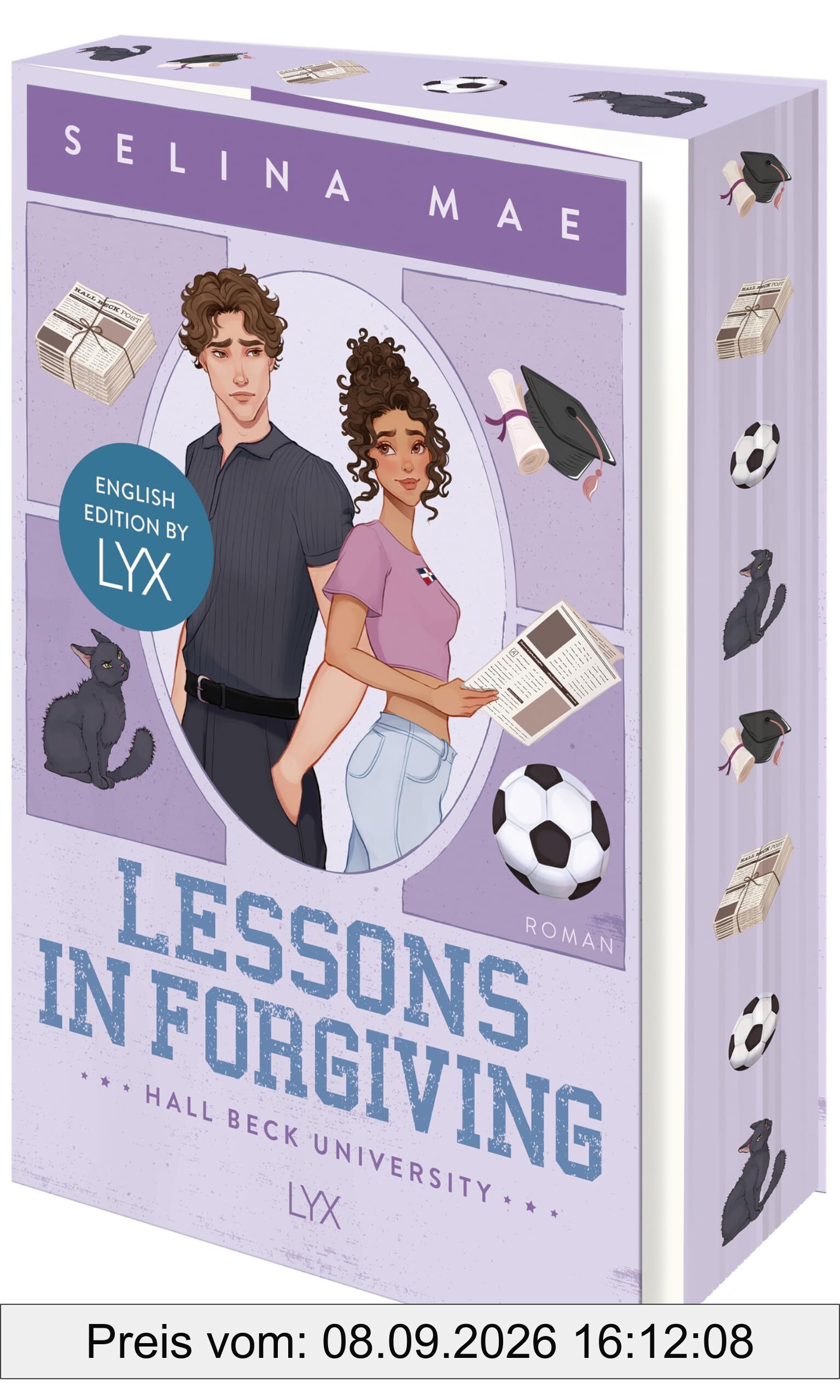 Lessons in Forgiving: English Edition by LYX: von WATTPAD-Superstar Selina Mae (Hall Beck University: English Edition by LYX, Band 2)