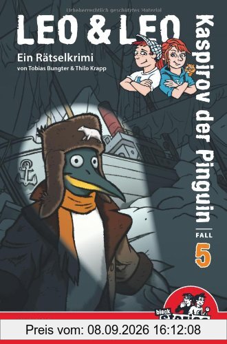 Leo & Leo: Kaspirov der Pinguin: Ein black stories Junior-Rätselkrimi