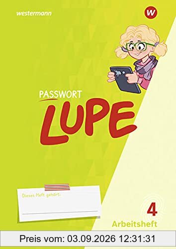 PASSWORT LUPE / PASSWORT LUPE - Sprachbuch: Sprachbuch / Arbeitsheft 4
