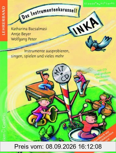 INKA - Das Instrumentenkarussell, Lehrerband, m. Audio-CD