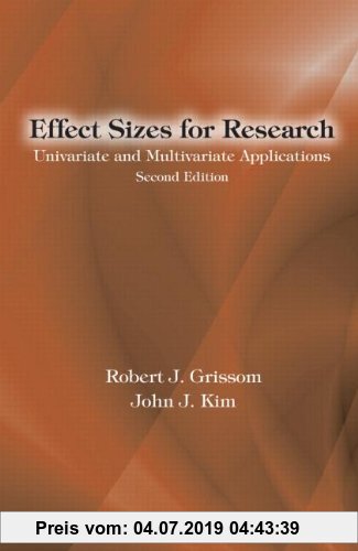 Gebr. - Effect Sizes for Research: Univariate and Multivariate Applications, Second Edition