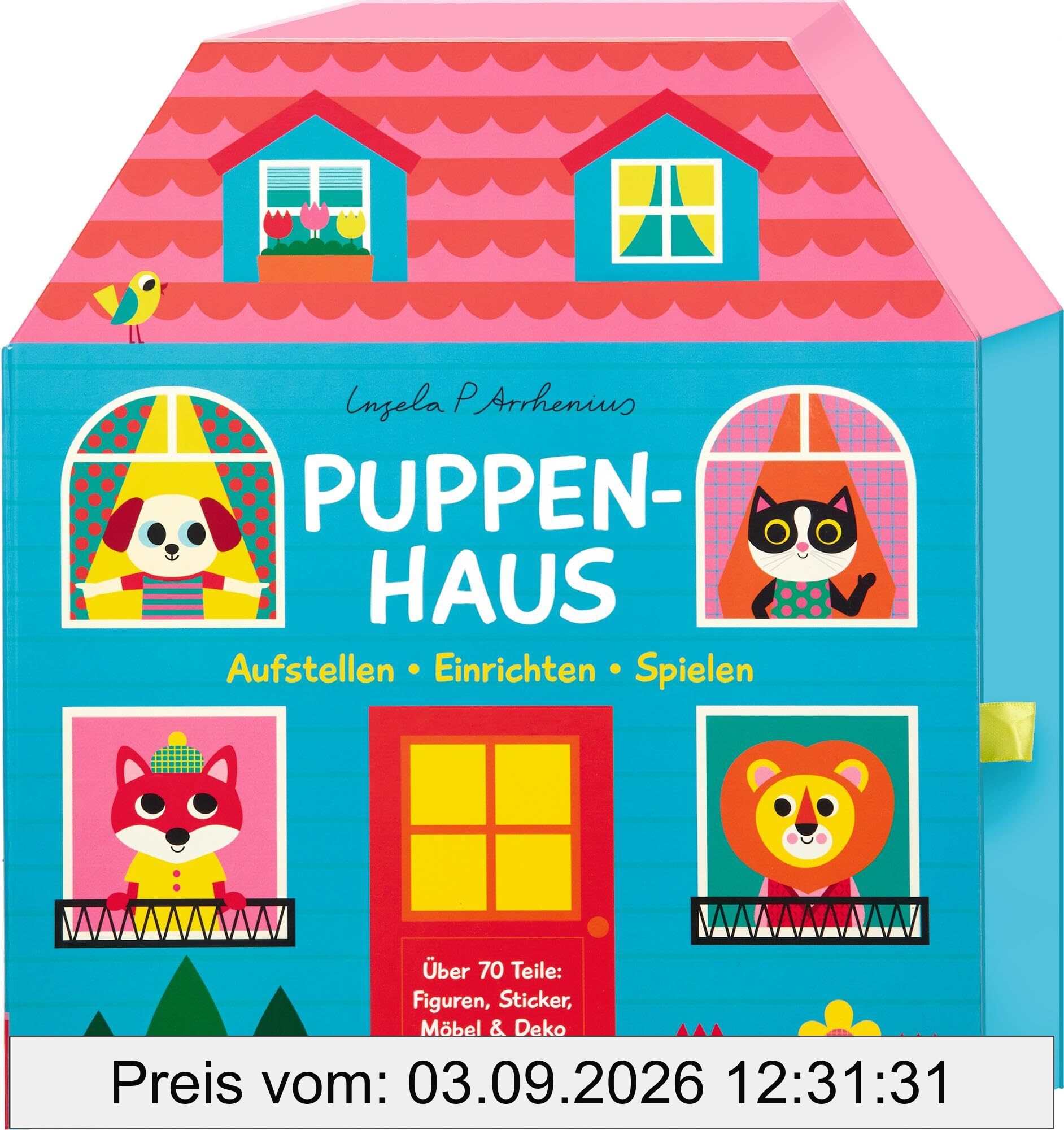 Puppenhaus: Aufstellen, Einrichten, Spielen