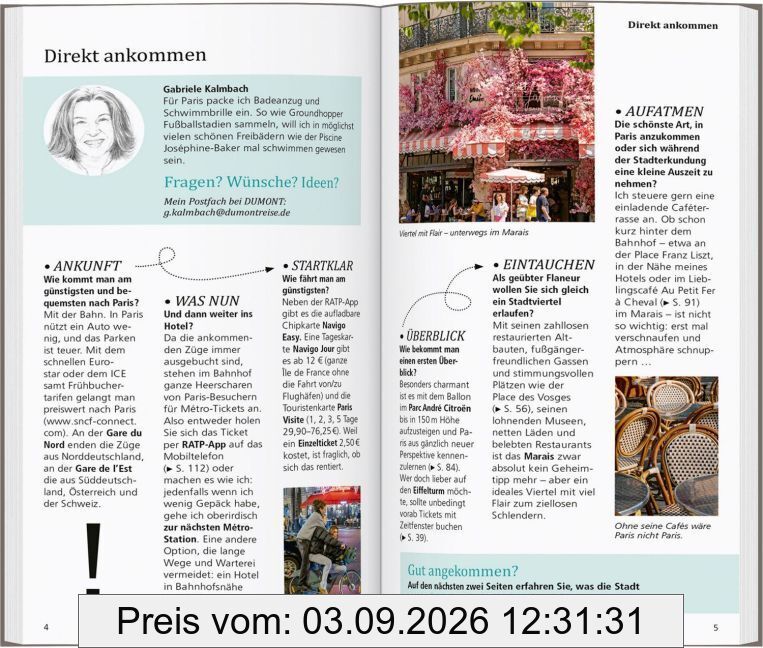 DUMONT direkt Reiseführer Paris