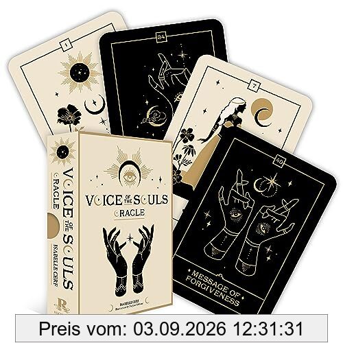 Voice of the Souls Oracle: 44 Full-color, Gilded Cards and 176-page Guidebook