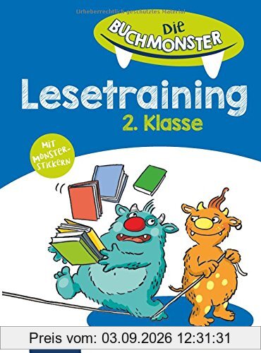 Lesetraining 2. Klasse (Die Buchmonster)