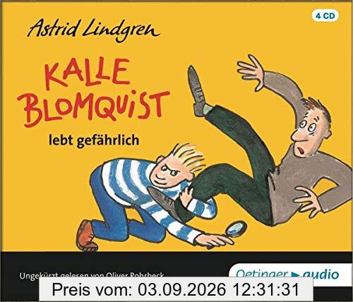 Kalle Blomquist: lebt gefährlich (4 CD)