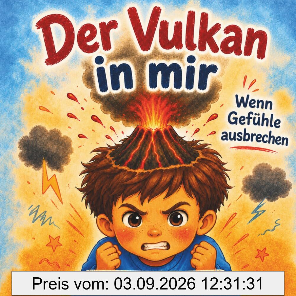 Der Vulkan in mir – Wenn Gefühle ausbrechen. Ein Bilderbuch über Selbstregulation bei Kindern ab 5 Jahren