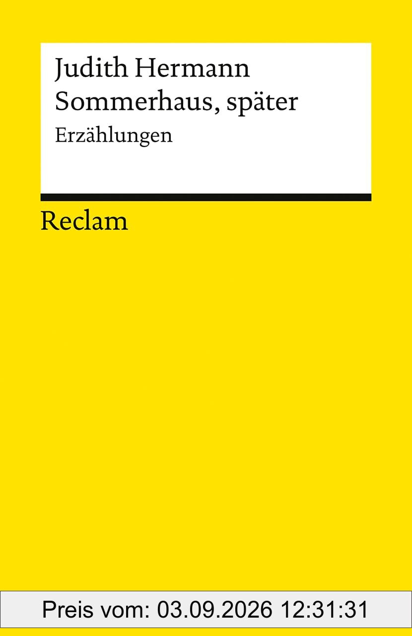 Sommerhaus, später. Erzählungen: Moderner Klassiker (Reclams Universal-Bibliothek)