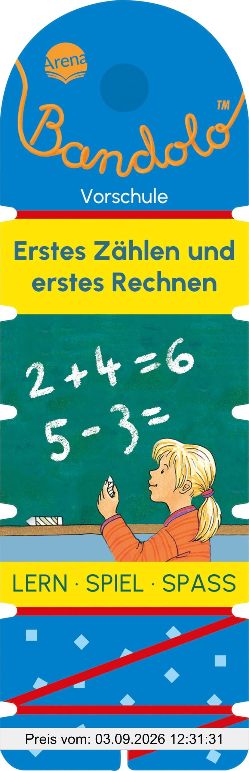 Bandolo. Erstes Zählen und erstes Rechnen: Lernspiel mit Lösungskontrolle für Kinder ab 5 Jahren