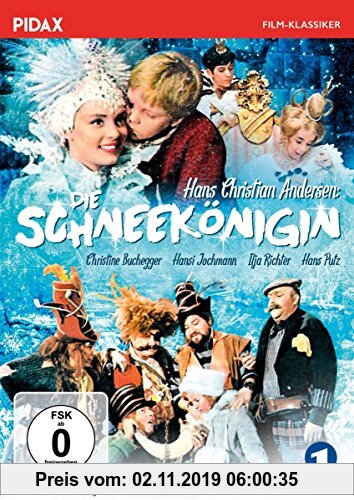 Gebr. - Die Schneekönigin / Zauberhafte Märchenverfilmung nach Hans Christian Andersen von Wolfgang Spier mit Starbesetzung (Pidax Film-Klassiker)