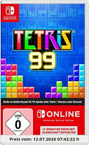 Tetris 99 + 12 Monate Nintendo Switch Online