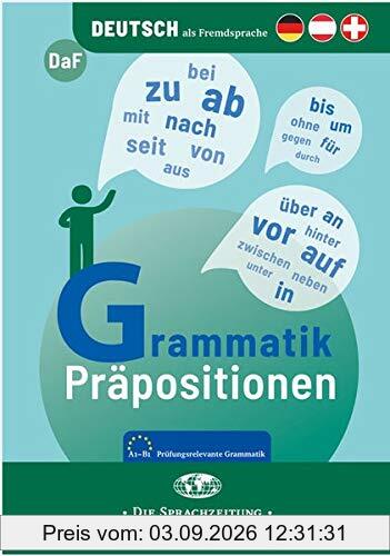Grammatik - Präpositionen: Prüfungsrelevante Grammatik A1 - B1