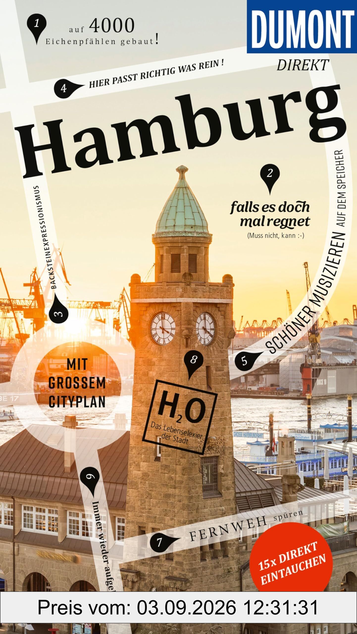 DUMONT direkt Reiseführer Hamburg