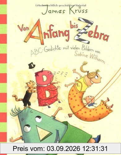 Von Anfang bis Zebra - ABC Gedichte