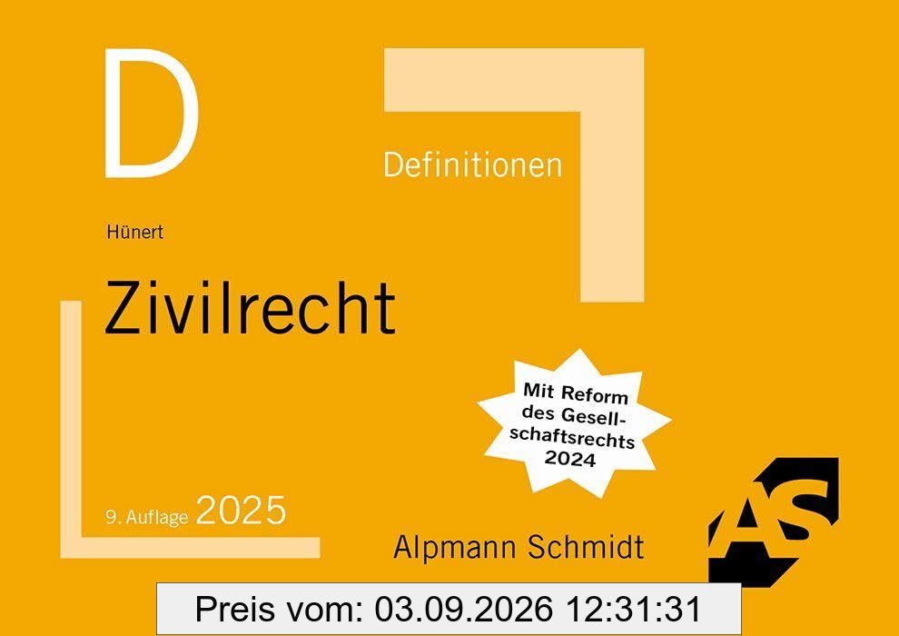 Definitionen Zivilrecht
